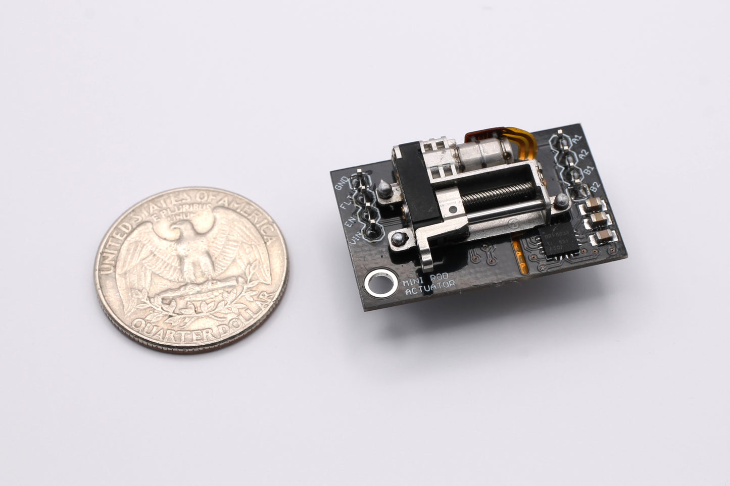 Mini Stepper-based Linear Sliding Metal Actuator