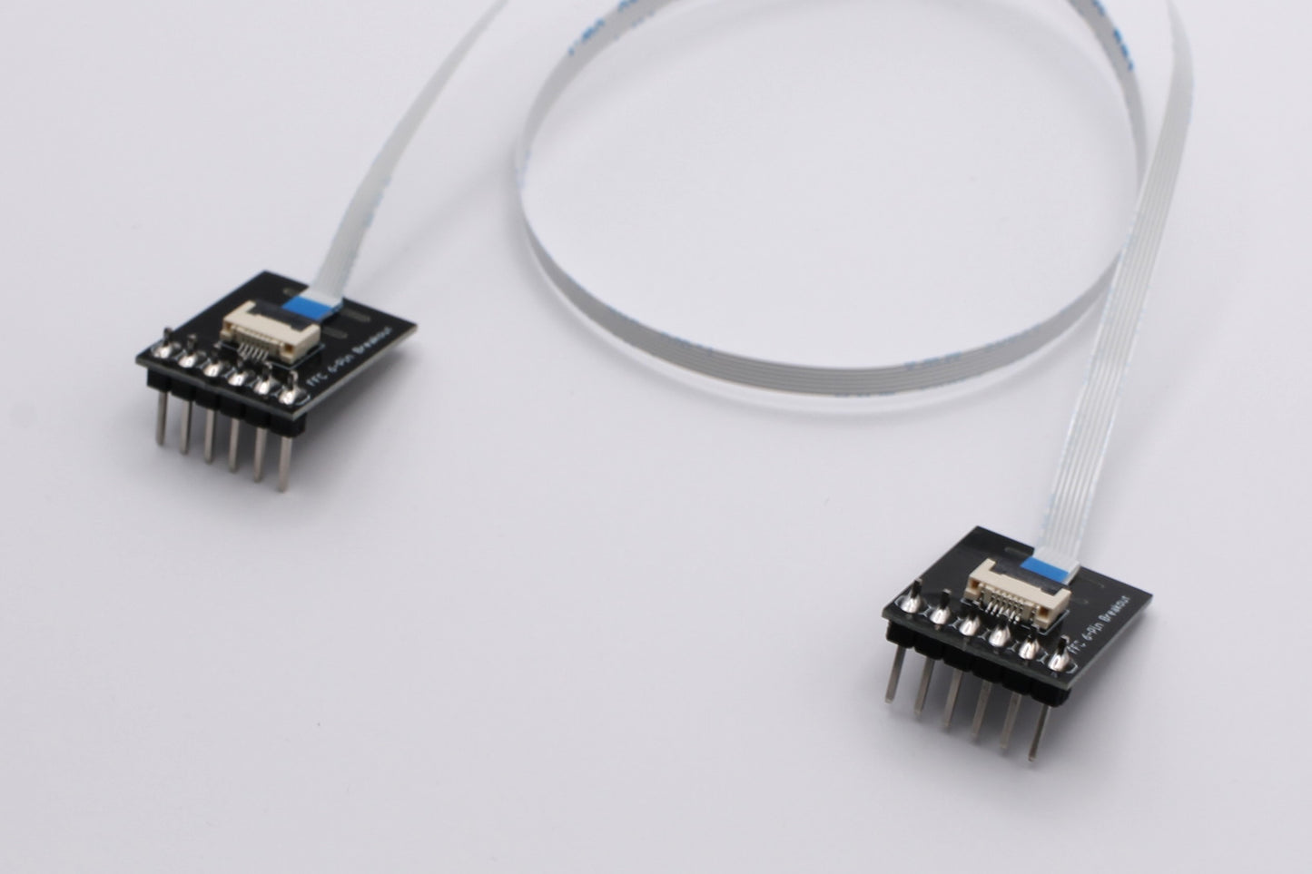 6-pin Flat Flexible Cable Breakout Boards (1 Pair)