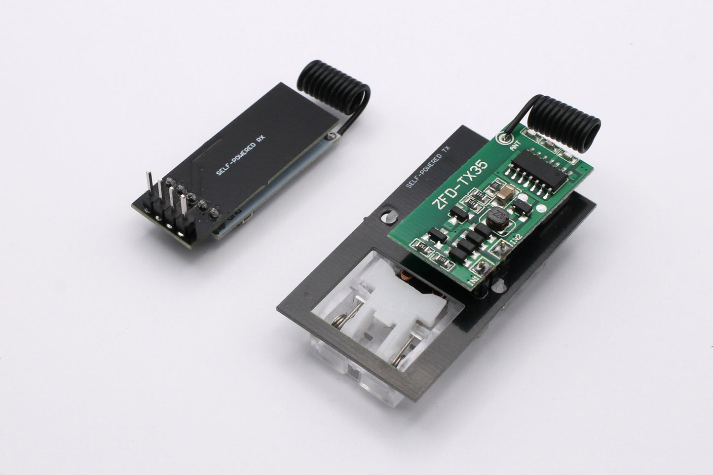 Energy-Harvesting Wireless Transmitter & Receiver