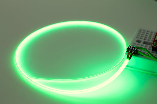 Flexible 30cm LED Neon-Like Glow Strip (Green) V2