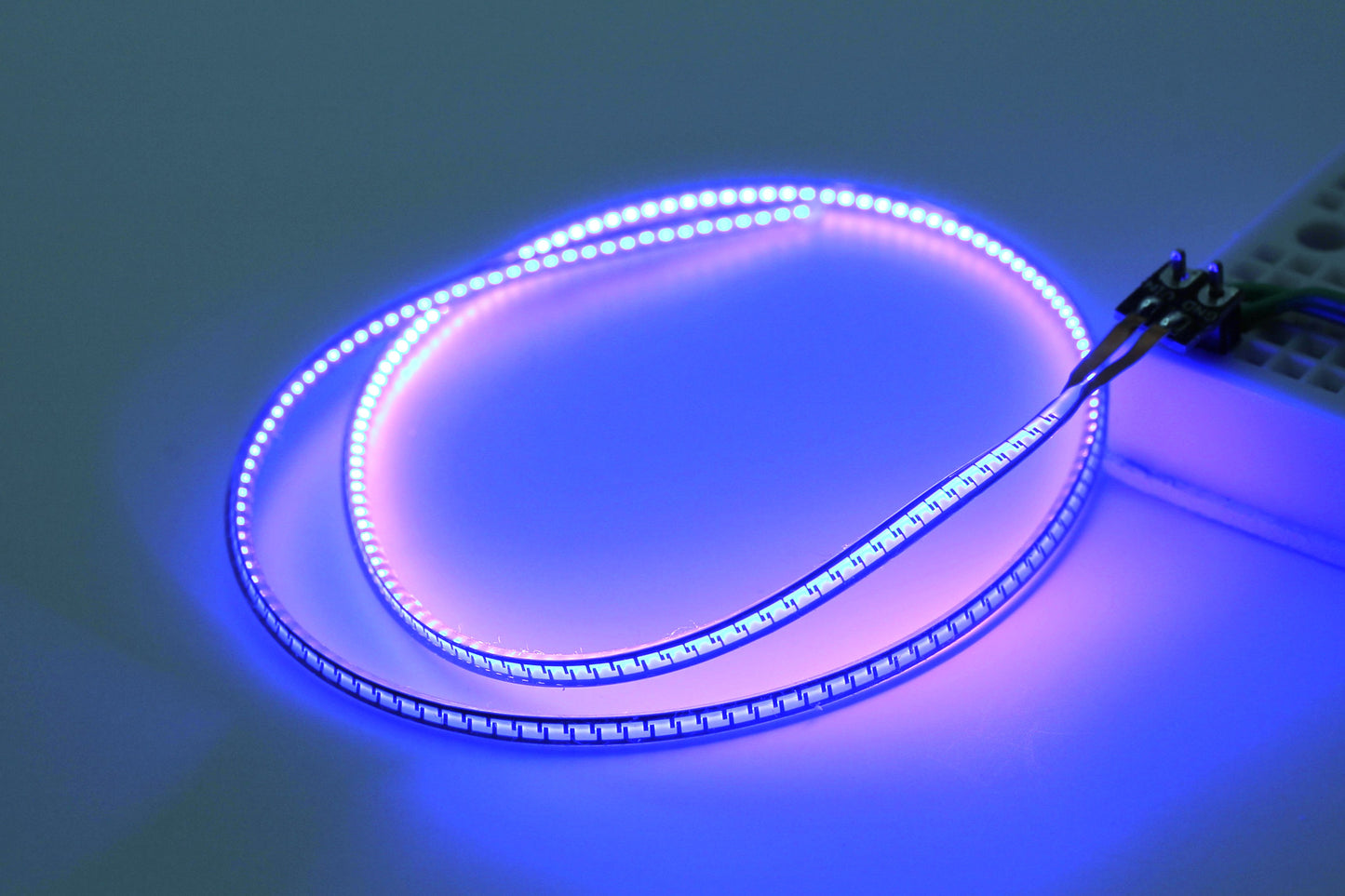 Flexible 30cm LED Neon-Like Glow Strip (Blue) V2