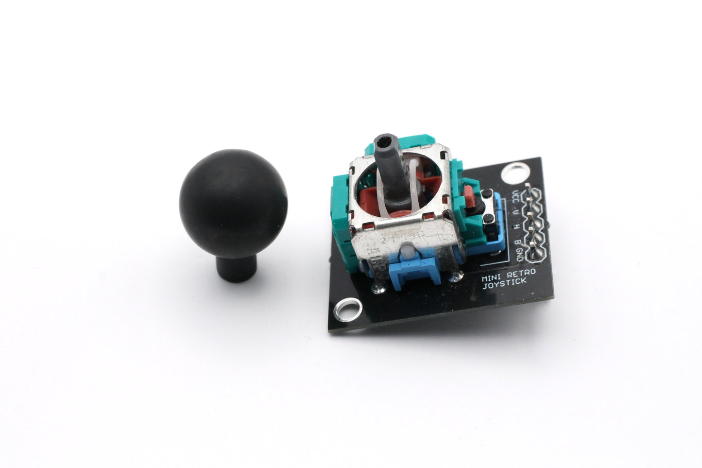 Mini Retro Analog Joystick w/ Push Breakout Board